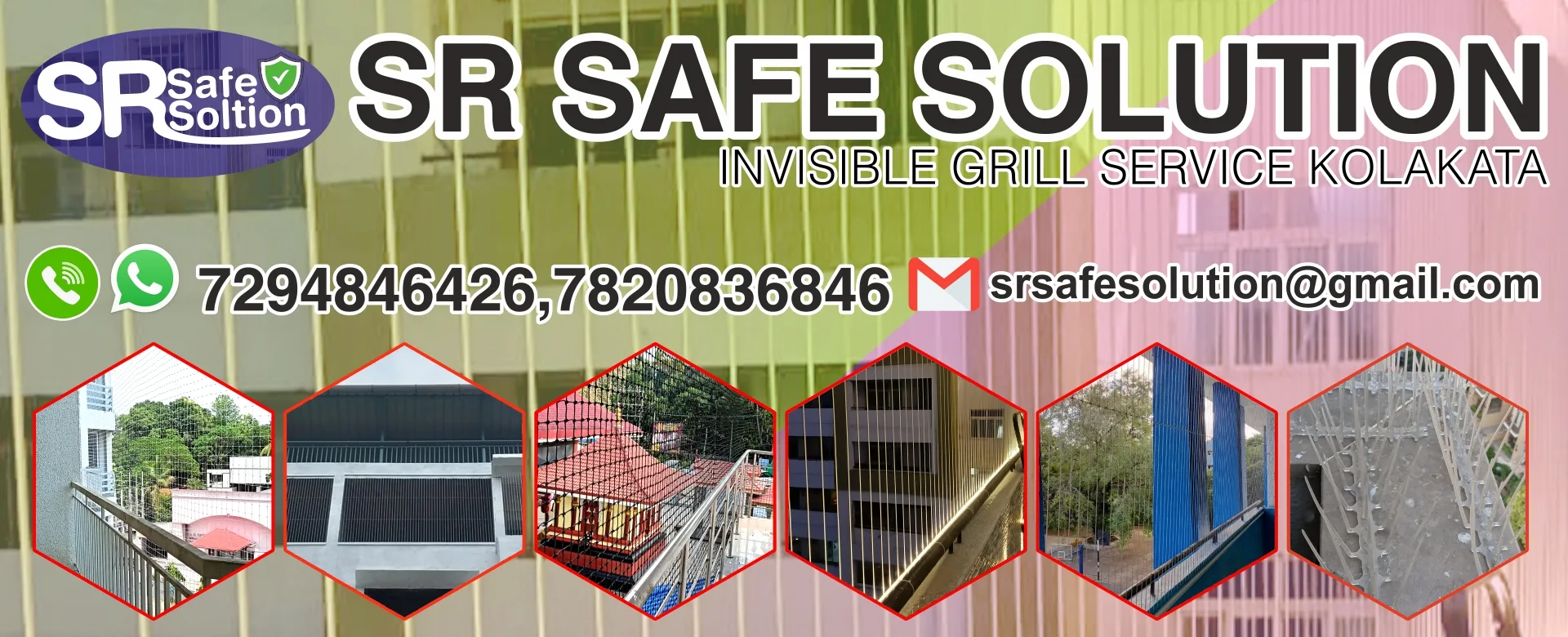 SR Safe Service Bnaner